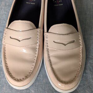 Cole Haan Pink Dogwood Patent Loafers - Almost New - Size 7.5